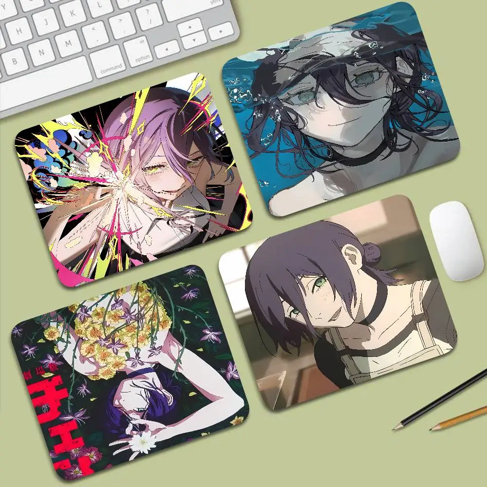 Chainsaw Anime Man Mouse Pad Gaming Laptops Mousepad Gamer Carpet Keyboard Mat Desk Protector Anime Cartoon Mouse Pads