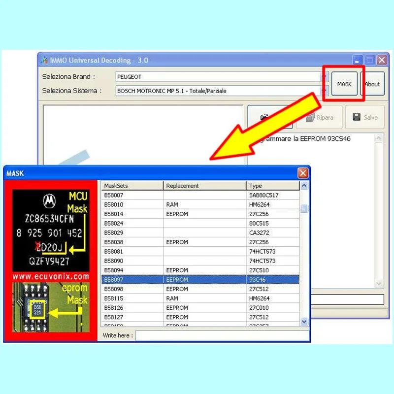 EcuVonix 3.2  2023 Hot Sell IMMO Universal Decoding V3.2 Remove IMMO Off + Keygen Unlimited Crack Fix ECU IMMO Code