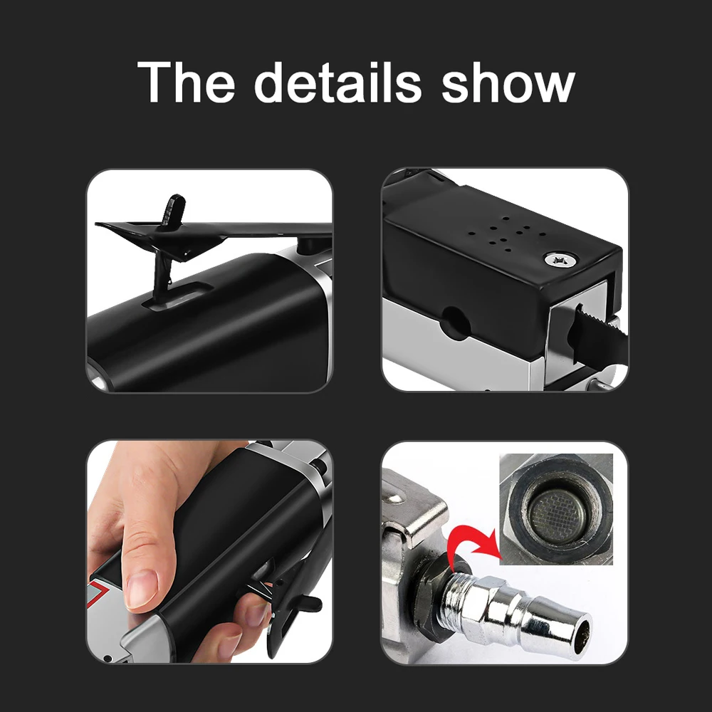 Automobile Sheet Metal Pneumatic Saw Strong Power Reciprocating Saw Cutting Tool Hacksaw Cutting Tool Car Repairing