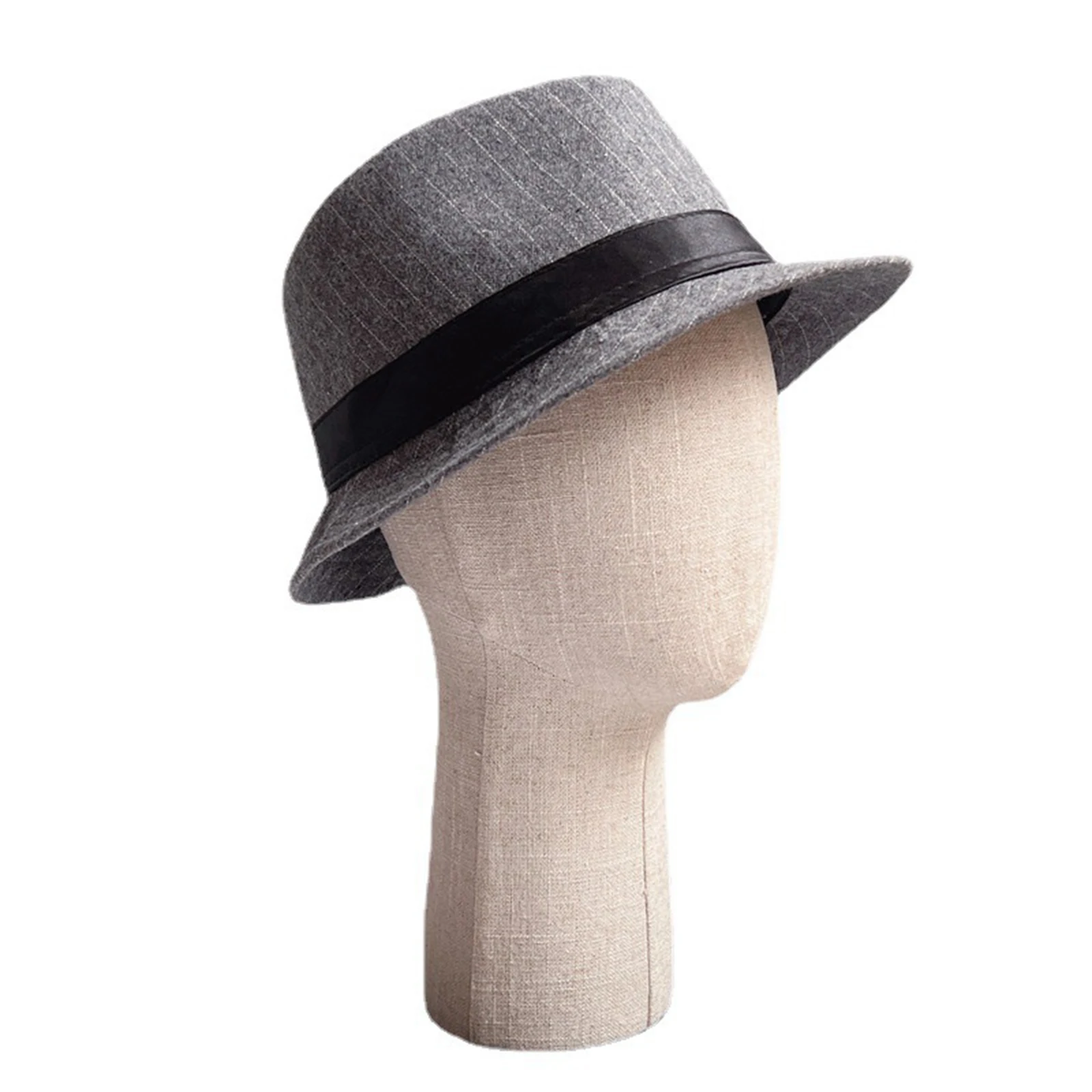Mannequin Head Model Portable Fashion Hat Display Head Hat Display Holder for Styling Drying Home Salon Hairdresser Training