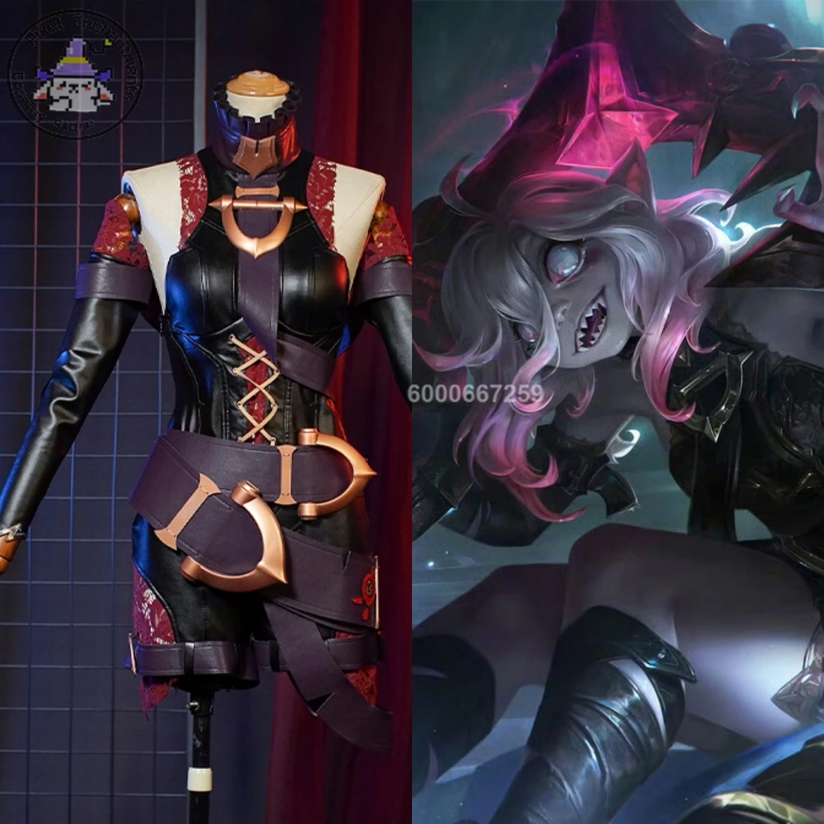 

League of Legends Arcane Season 2 Vex Anime and Game Outfits Cosplay Costume Female Complete Clothing Set Cool Role-playing