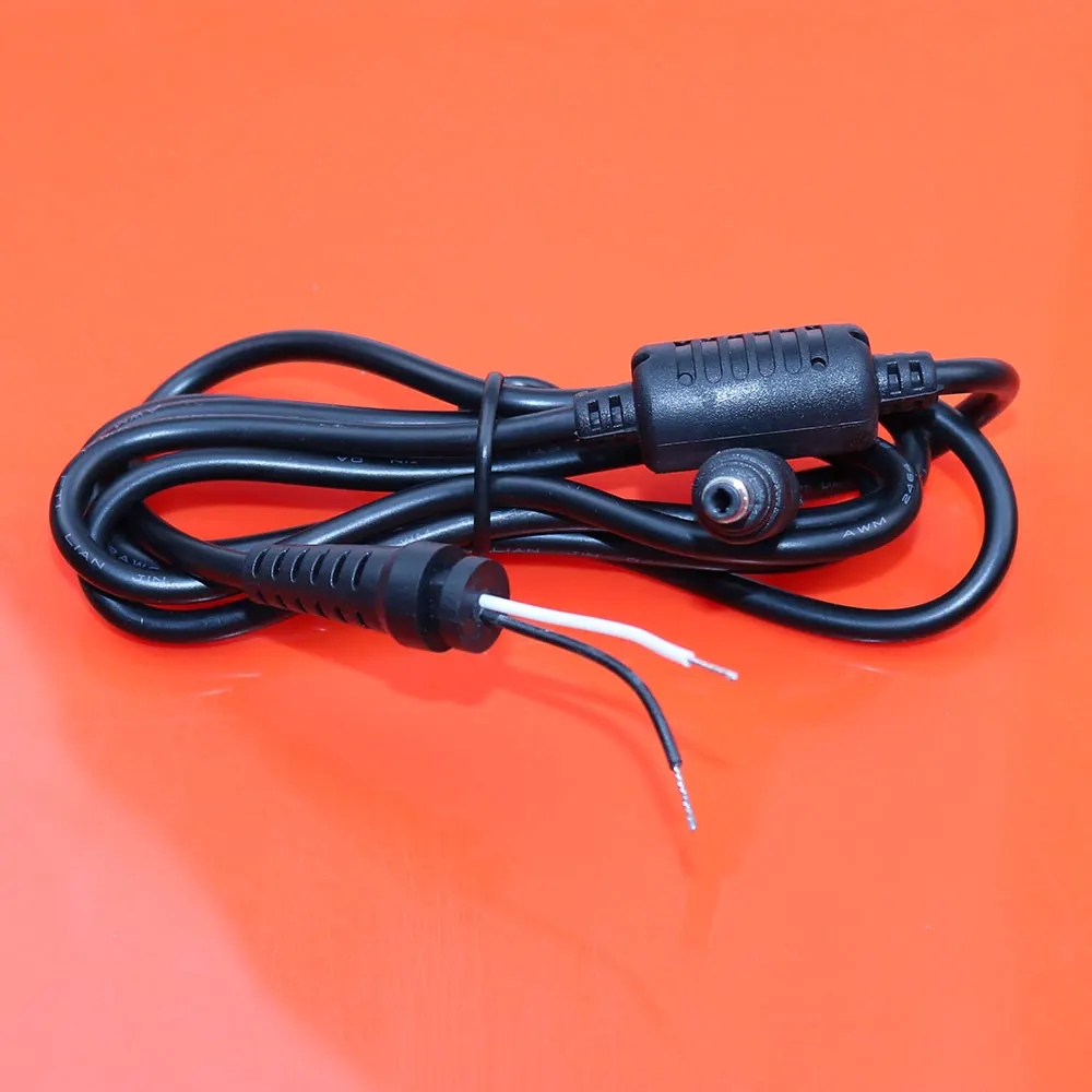 JCD 2.5*0.7 4.0*1.7 5.5*2.1 5.5*2.5 7.4*5.0mm Power Supply  Adapter Output Power Cord DC Male Plug Cable  For HP DELL Lenovo