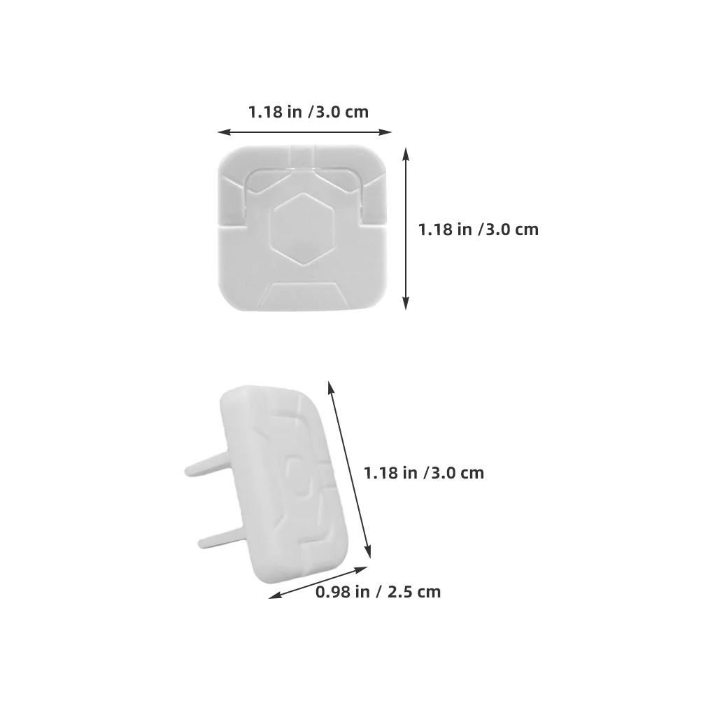 

60Pcs Electrical Outlet Covers Baby Safety Plug Protectors Child Proof Socket Covers Hidden Handles Anti-Electric Shock