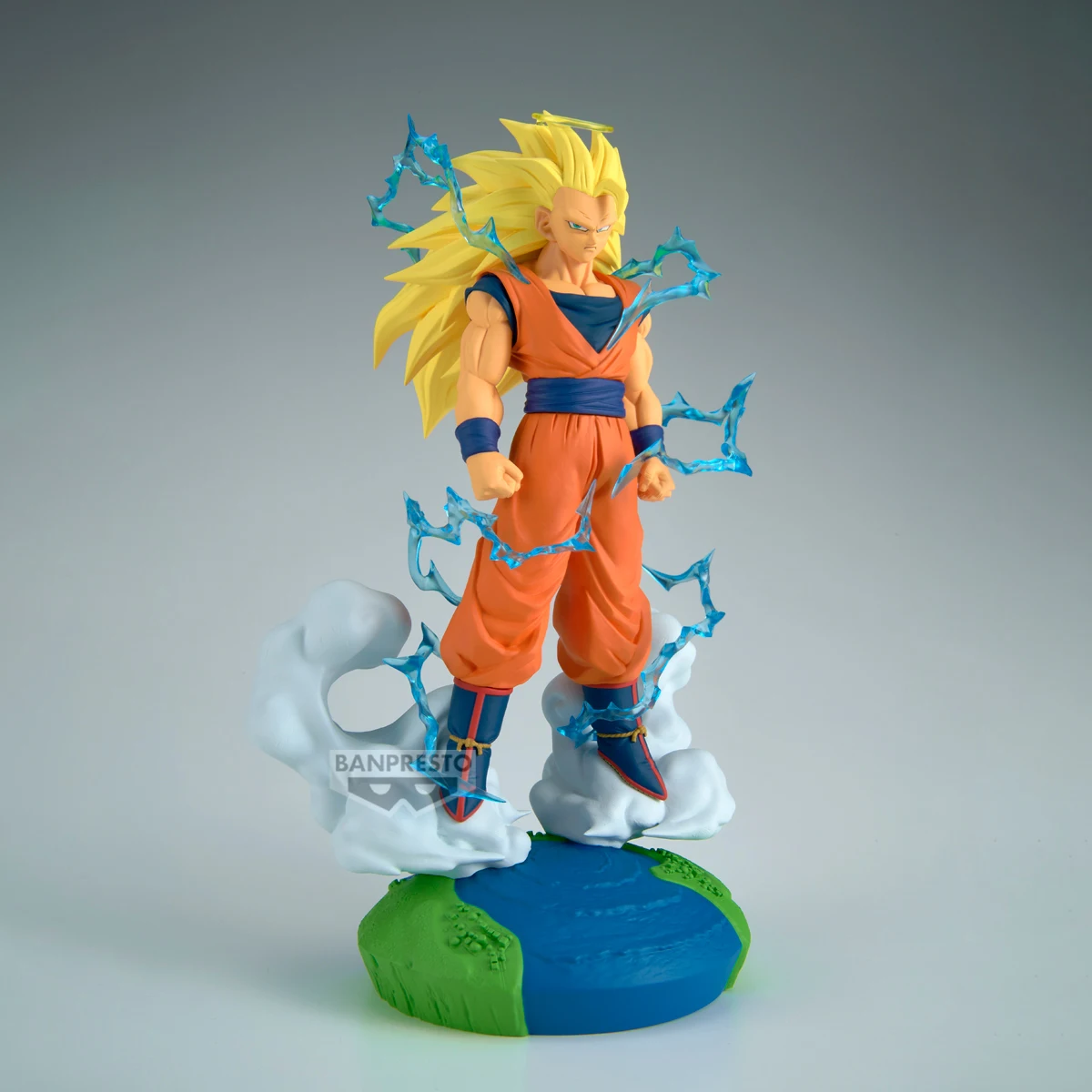 

Оригинальная фигурка BANDAI Dragon Ball Z Anime History Box Сон Гоку SSJ3 Super Saiyan 3 из ПВХ, модель Banpresto, игрушка-фигурка