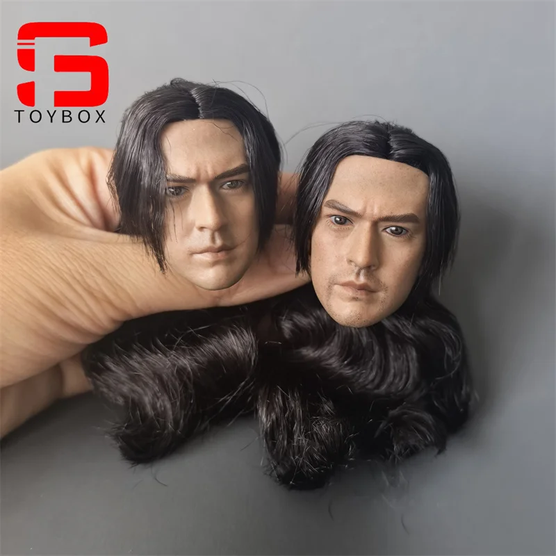 1/6 Schaal Takeshi Kaneshiro Lang Haar Versie Head Sculpt Carving Model Fit 12 Inch Mannelijke Soldaat Action Figure Body