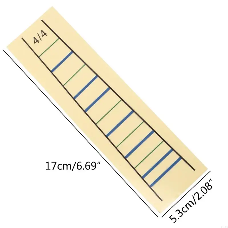 U2JB 1 pc Violin Fretboard Stiker Tape Fiddle Fingerboard Marker Marker Fing For 4/4