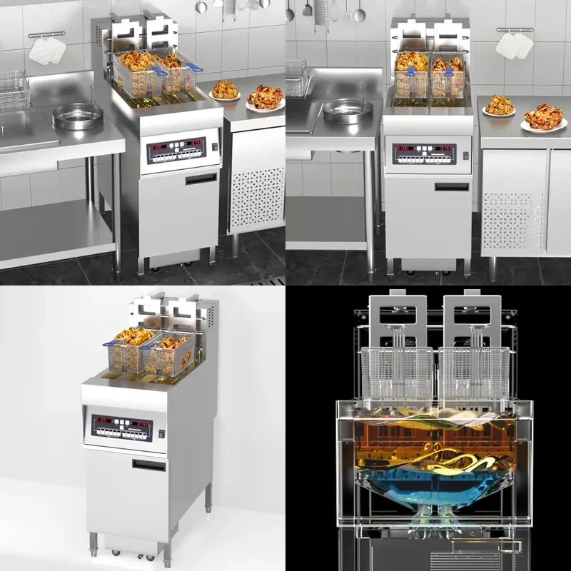 

2026 CE Certified Electrical/ Industrial High-pressure Fryer