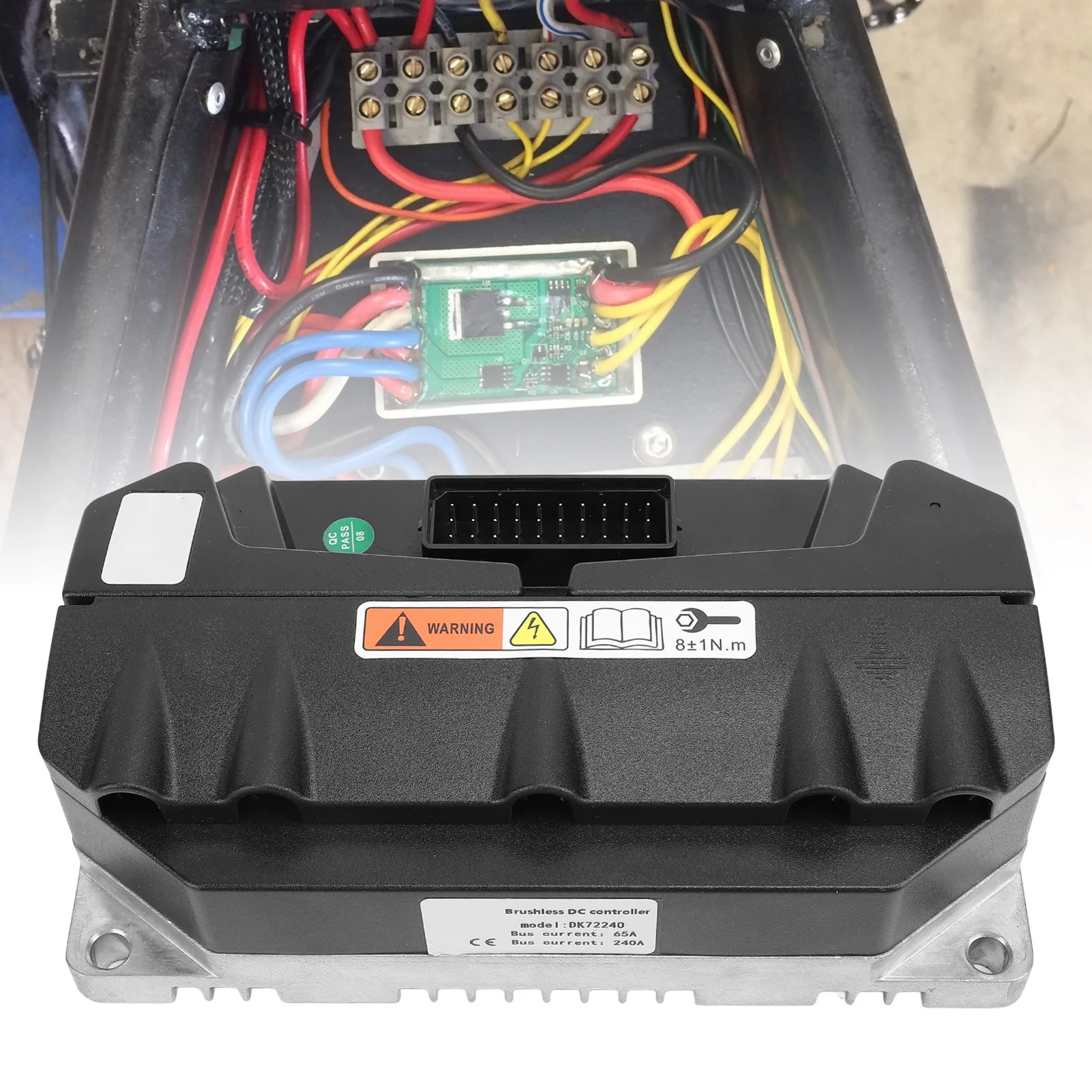 

Brushless Sine Controller Erosion Resistance Stable Electric Motorcycle Motor Controller DK72240 for QS Motor Up To 2000W