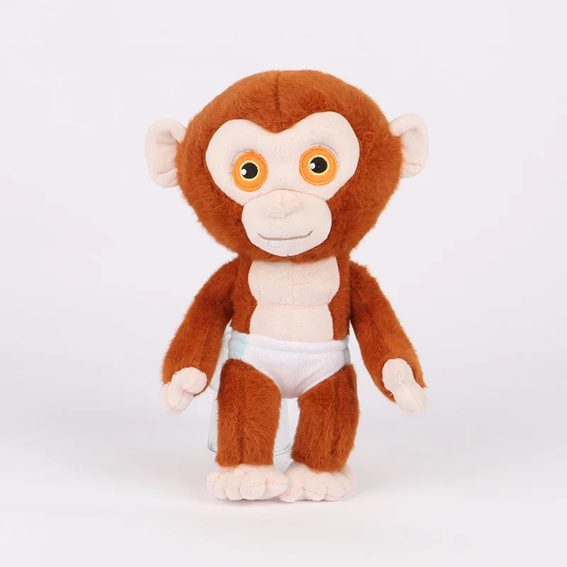 

2025 New I Am Monkey Plush Adorable Monkey Stuffed Animal Kawaii Toy for Kids Girls Boys Room Decoration