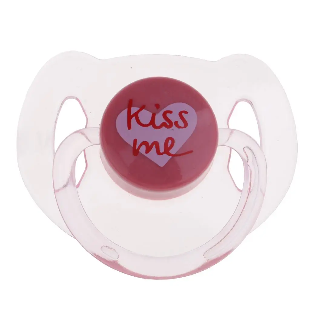 Kunststoff-Schnuller, wiedergeboren, magnetischer Schnuller, Puppenzubehör, Kindergeburtstagsgeschenk, dunkel