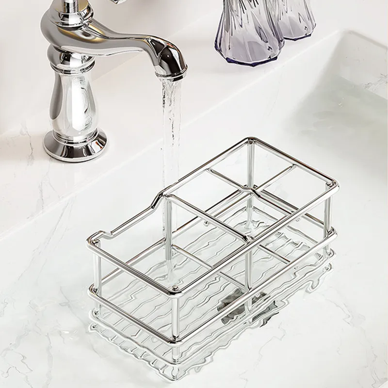 5-Slot Stainless Steel Toothbrush Holder Space-Saving Freestanding Design No Installation Required Ideal for Bathrooms