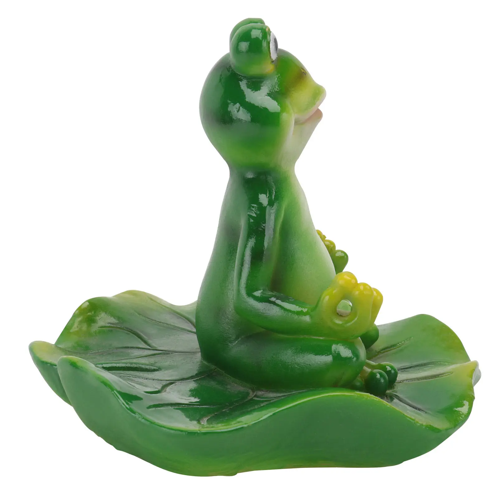 1Pcs Floating Frog-Shaped Resin Decoration Adornment for Pond Garden Animal-Themed Home Landscape