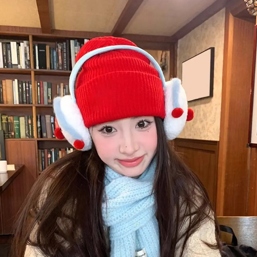 

Fashion Soft Winter Ear Muffs Casual Fleece Ear Warmers Cosy Ear Cover Unisex