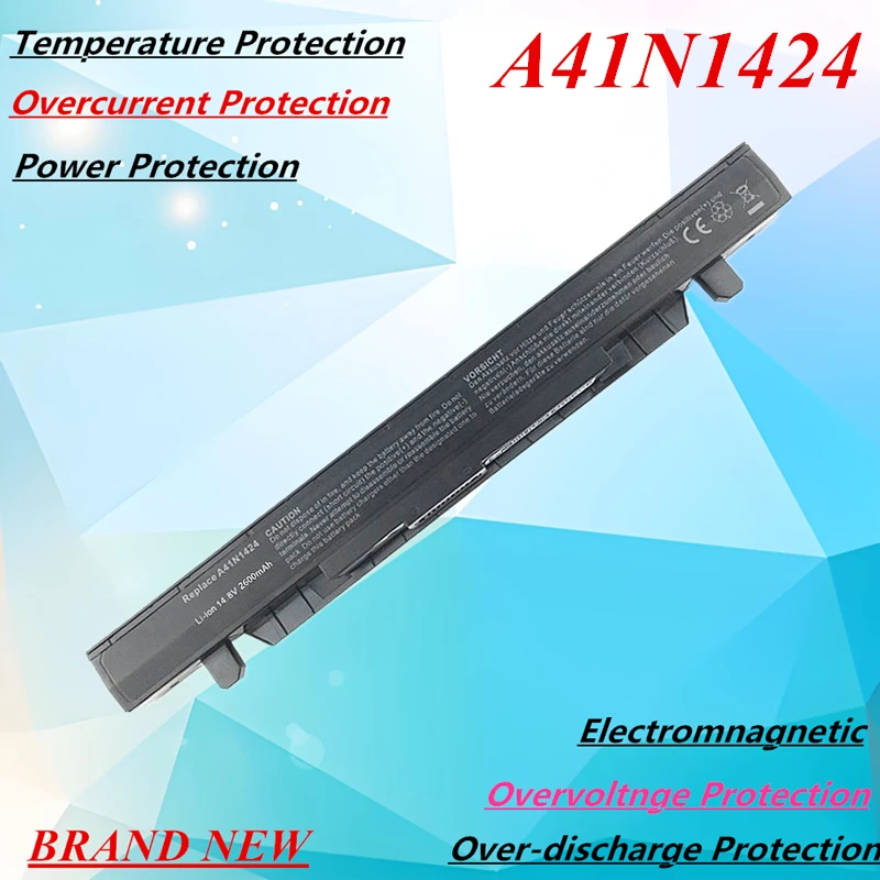 A41N1424 Laptop Battery for ASUS  Rog GL552 GL552V GL552VW GL552VX GL552VXM GL552J GL552J GL552JX