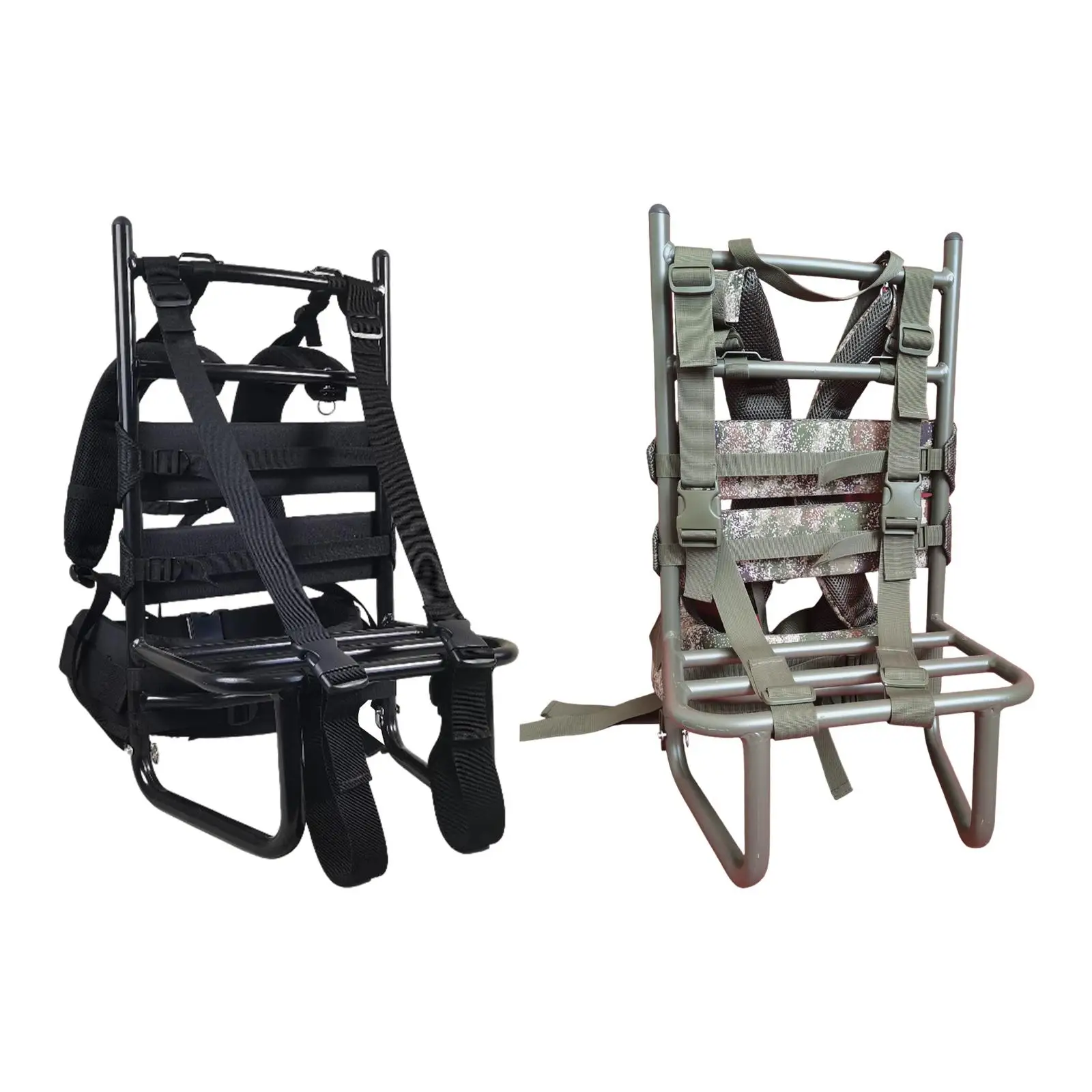 

Heavy duty frame carrying backpack for hiking, outdoor activities and hunting