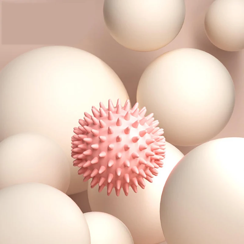 Spiky Massage Ball for Feet/Back/Hands, Muscles Hard Lacrosse Ball for Myofascial Release and Trigger Point Deep Tissue Massage