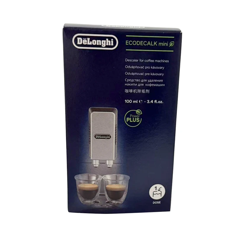 DELONGHI ECODECALK MINI 100ML DESCALER FOR COFFEE MACHINES Single pack