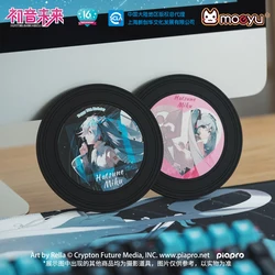 New Moeyu Hatsune Miku Fridge Magnet Refrigerator Vocaloid Figure Magnetic Sticker CD Style Message Board Reminder Home Decor