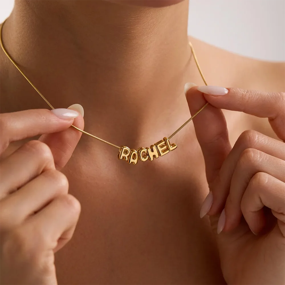 Collier personnalisé avec init - Name Necklace Custom avis et prix