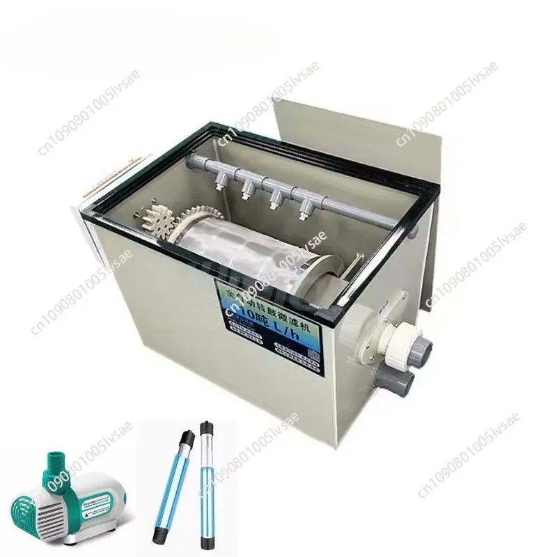 

Aquarium Pond Rotating Roller External Filter Automatic Koi Filter