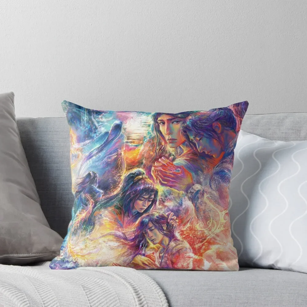 Ranwan Two Lifetimes Throw Pillow anime girl Sofa Cover Decorative Cushion Cover Throw Pillow Covers pillow