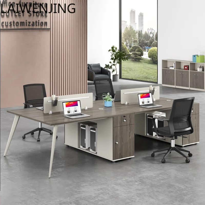 

SGF office desk and chair combination multi-person simple modern staff table staff seat