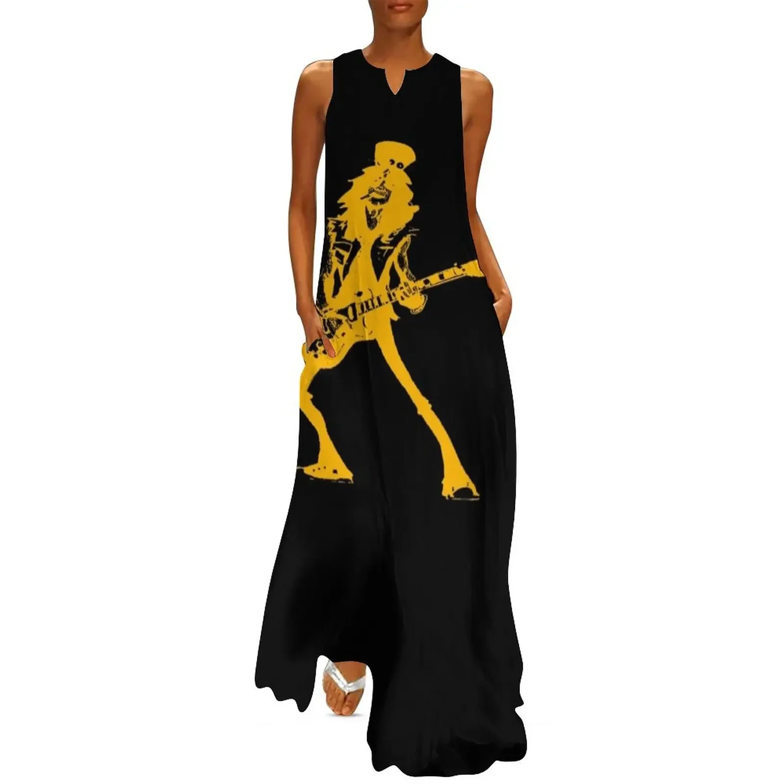 

Guns roses Long Dress dress women summer Prom gown