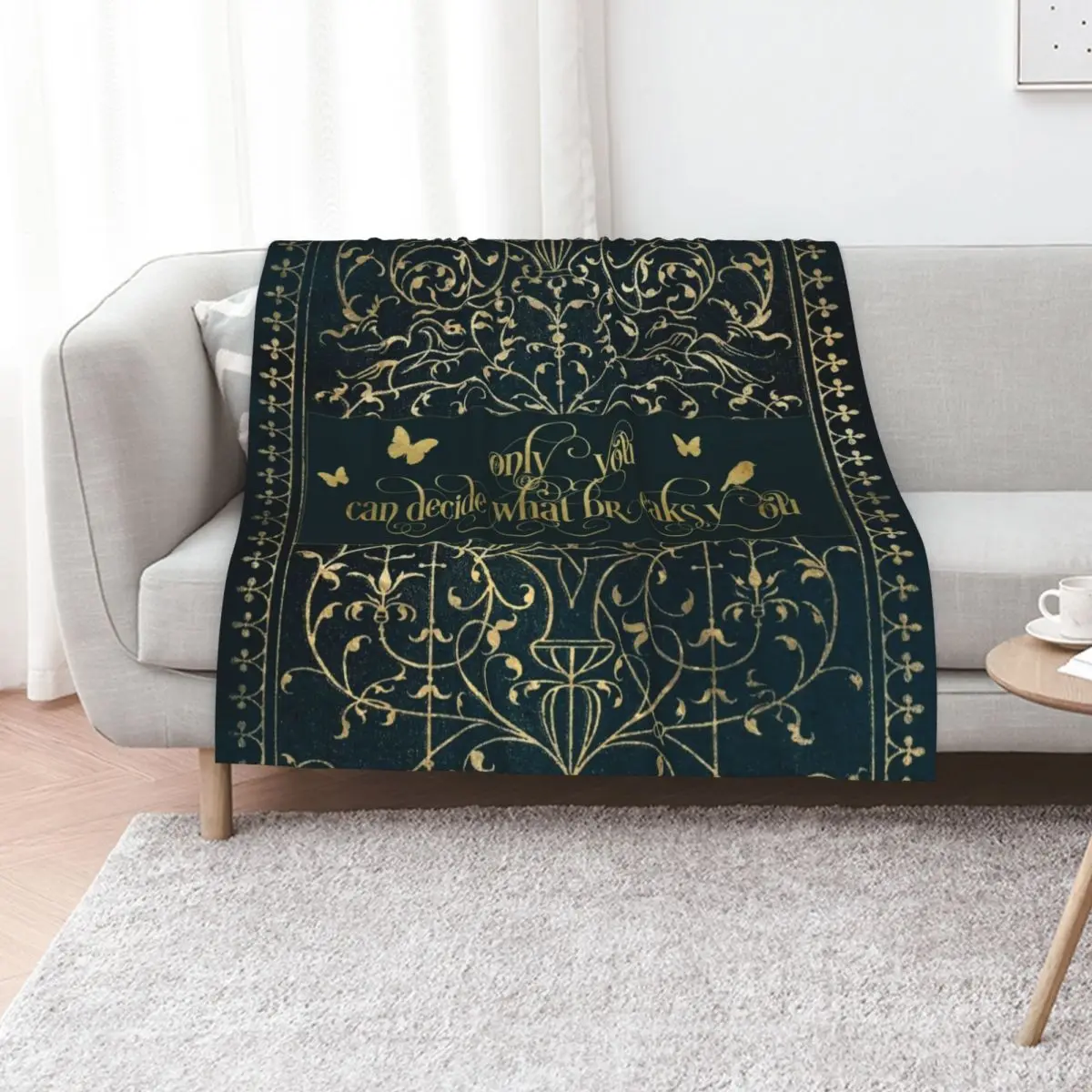 A Court Of Thorns And Roses Throw Blanket Cute Comforter Luxury Brand Softest Custom Plaid Blankets