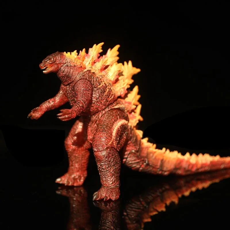 In Stock NECA Burning  Action Figure - Movable Joint Kaiju Monster Collectible Model Desktop Display Toy