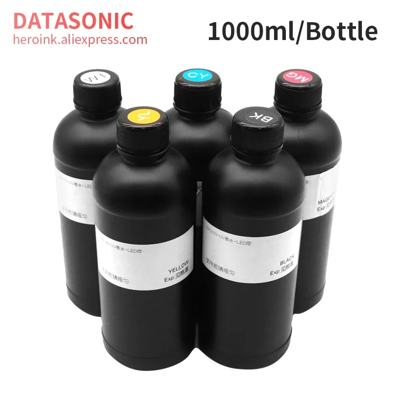 

1000ml/Bottle i3200 printerhead UV ink crystal standard UV ink high speed environmental protection low flavor UVcuring ink Hard