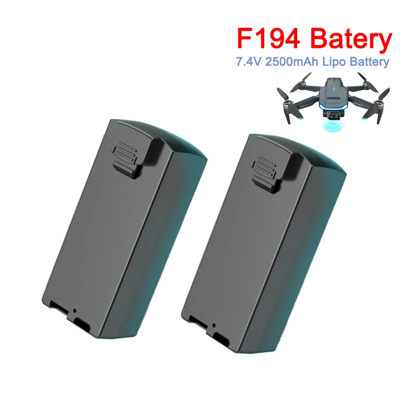 

F194 Mini Drone GPS Quadcopter Original Battery Spare Part 7.4V 2500mAh Lipo Battery Part Accessory