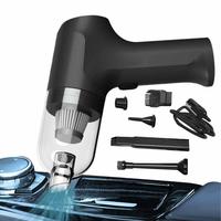 Car Handheld Vacuum 120W/6000Pa Auto Handheld Mini Cleaner Strong Suction Cleaning Tool For Pet Car Home And Desktop