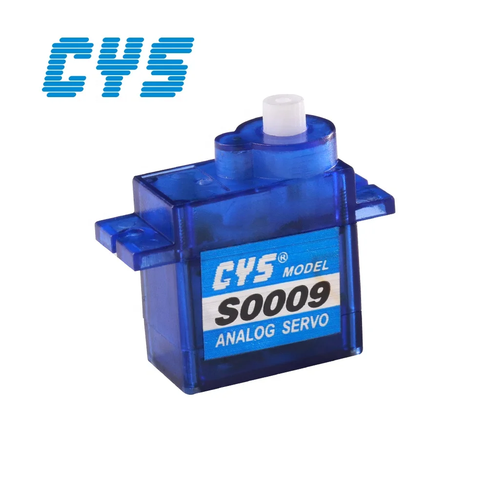 Mini 9g 1.5kg Digital/Analog CYS-S0009 4.8/6V 21T Plastic/Metal Gear RC Servo SG90 for for RC Airplane Robot Car