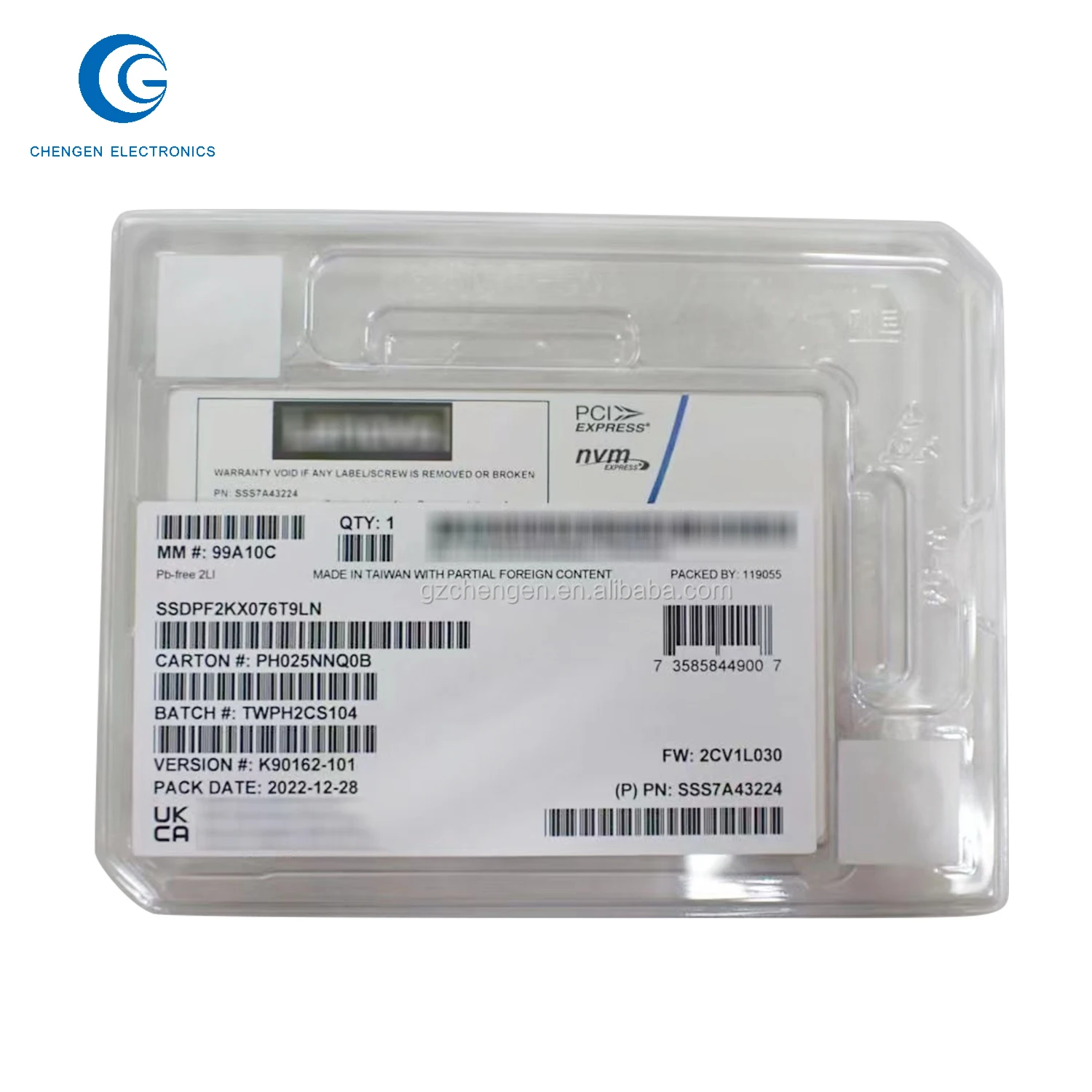 Original 7.68Tb D7-P5500 7.68Tb Series 2.5