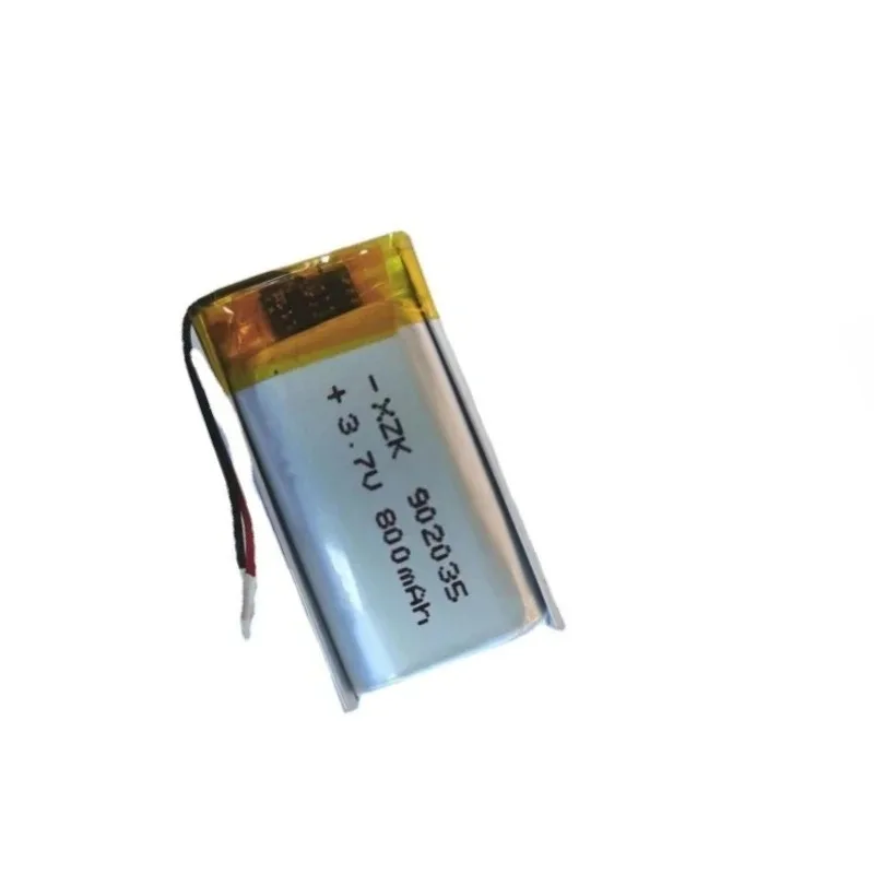 جديد 3.7 فولت 600 مللي أمبير بطارية ليثيوم بوليمر قابلة للشحن 902035 لسيارة مسجل VR نظارات قلم تسجيل بطاريات لعبة إلكترونية