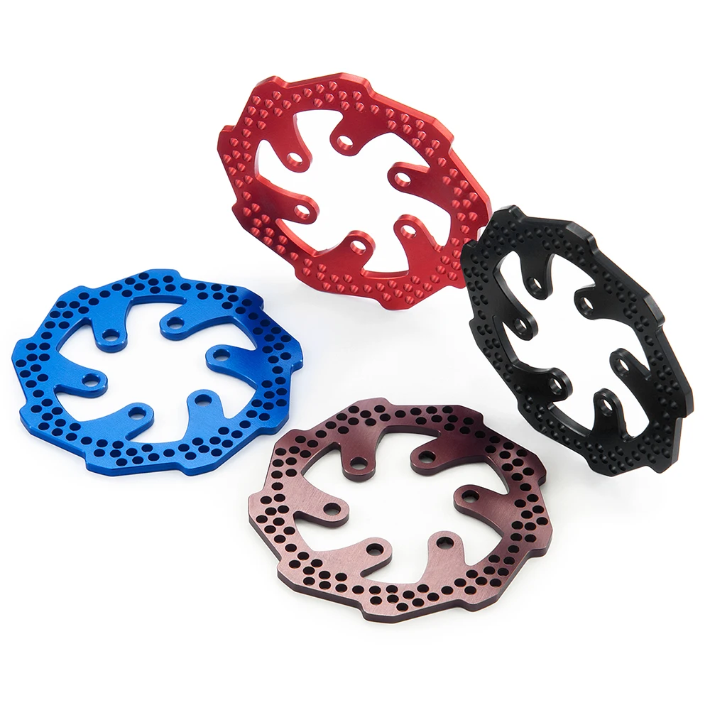 AXSPEED Front/Rear Brake Rotor Brake Disk/Wheel Rim/ Chain Sprocket Kit for 1/4 Promoto MX  RC MOTORCYCLE Upgrade Parts