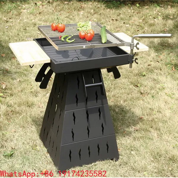 

Two Functions Metal Outdoor Fire Pit