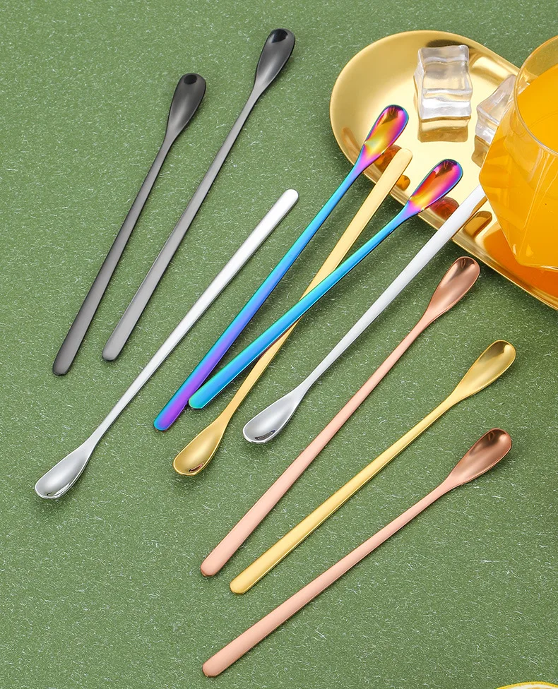 5pcs Stainless Steel Craft Spoons Perfect For Taking Out Craft Glitter, Mica Powder, Glitter, Etc A Practical And Convenient