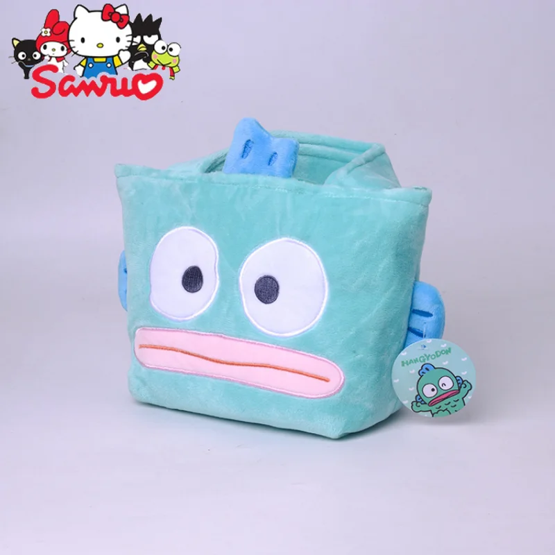 Giapponese Sanrio Hangyodon portamonete portamonete borsa da polso di grande capacità brutto portachiavi testa di pesce regali di compleanno bambino