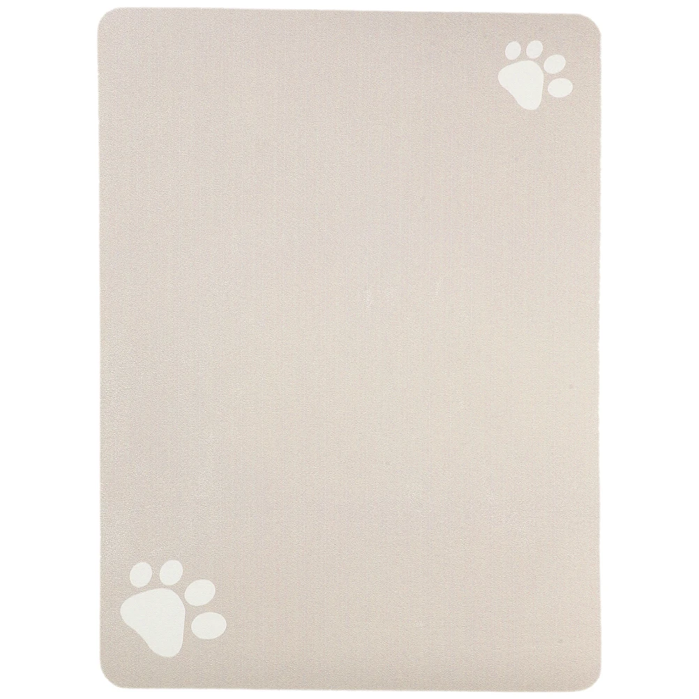 

Pet Water Absorption Feeding Pad No Stains Mat Cat and Dog Food Absorbent Pads for Pets Puppy Placemat Bowl