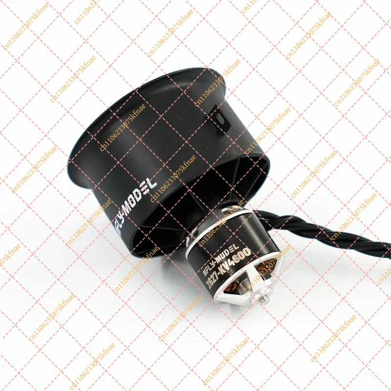 50mm 12-Blade EDF Power System with 2627-4600KV Inrunner Motor for 4S RC Jet Aircraft