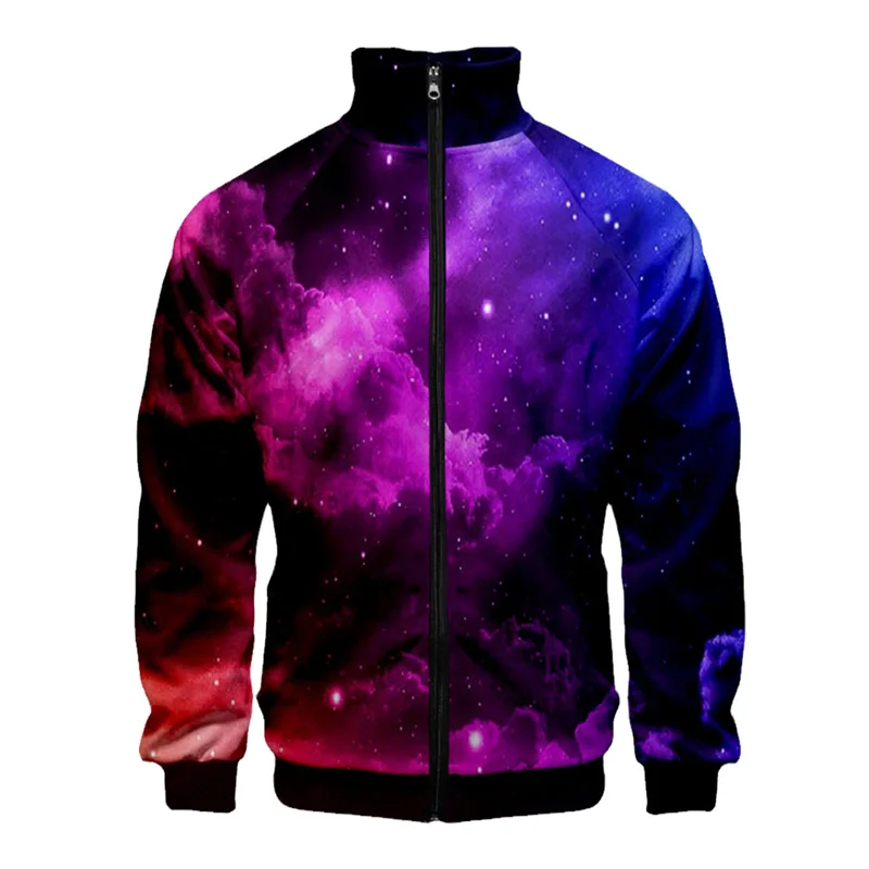 3D Landscape Printing Jacket For Men Winter Colorful Style Graphic Jackets Kid Fashion Streetwear Jacket Women Harajuku Clothing