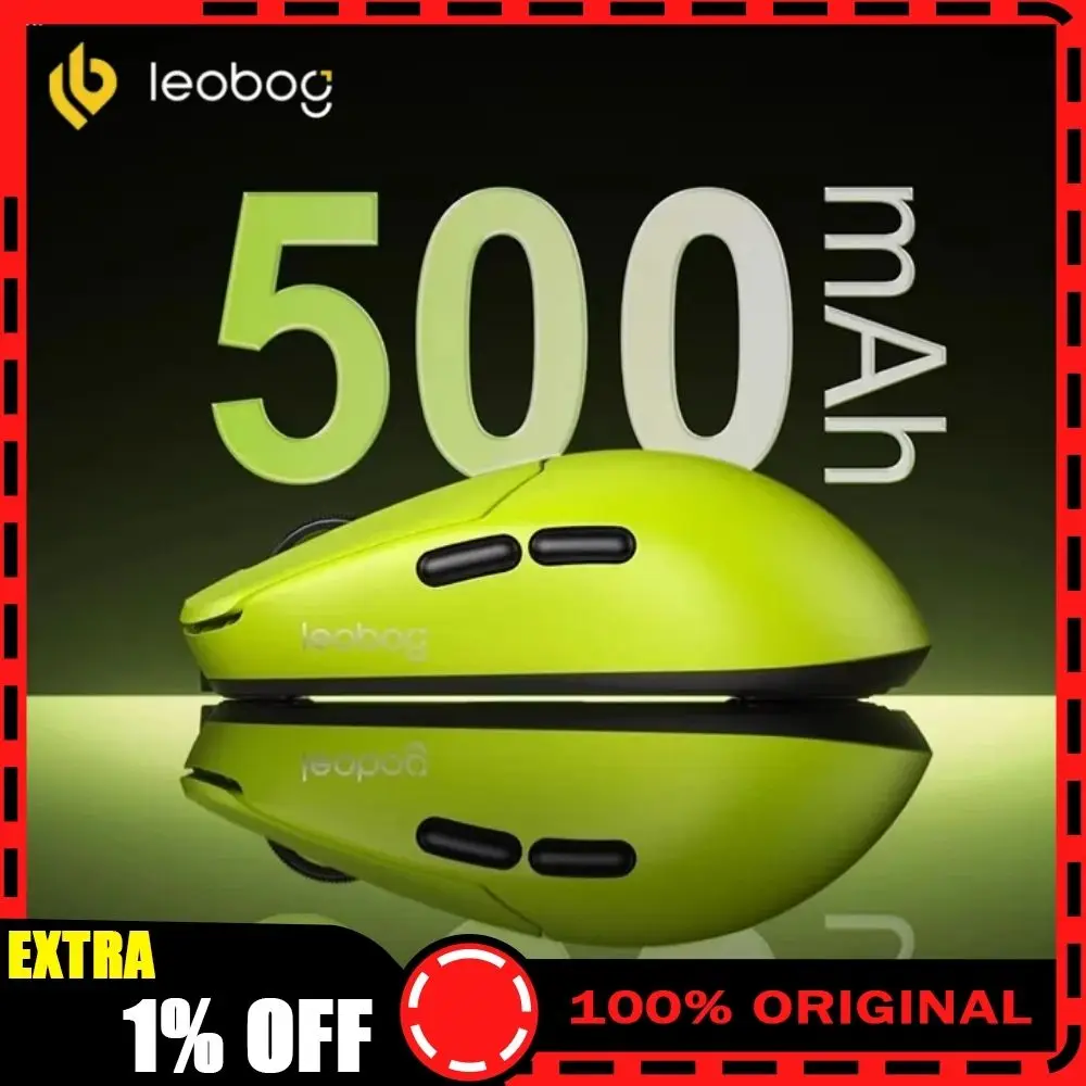 

Беспроводная мышь LEOBOG GM2 Pro Bluetooth, 3 режима, легкая, для геймеров, низкая задержка, 500 мАч, для FPS, ESGO, Valorant, подарок