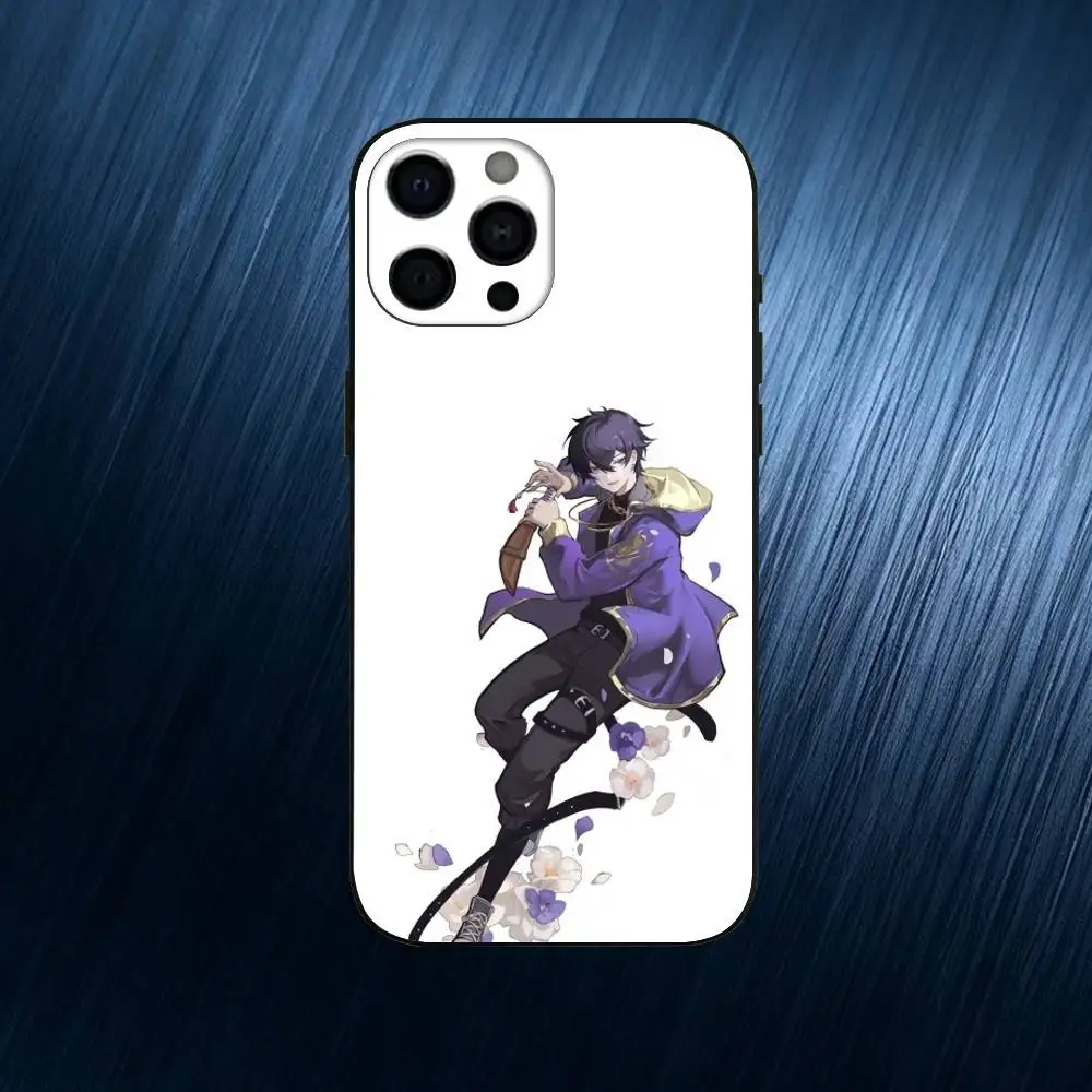 Чехол для телефона VTuber Shxtou для iPhone 17,16,15,14,13,12,11 Plus, Pro Max, мягкий силиконовый чехол