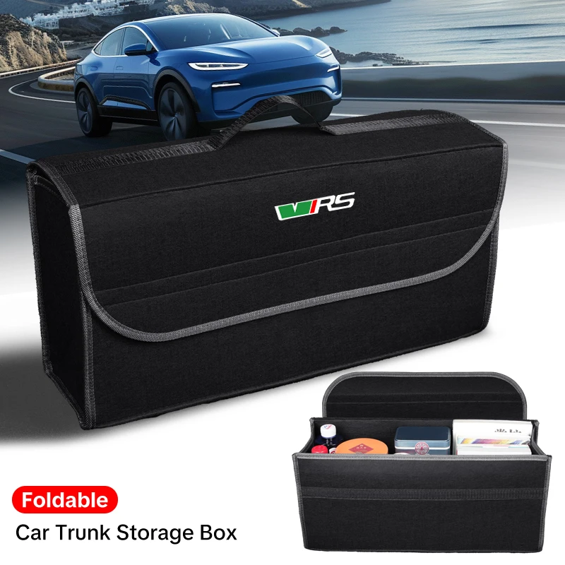 Car Trunk Box Organizer Container Bag Storage Case For Skoda Octavia 1 2 3 4 PRO Kodiaq Elroq Kylaq Kamiq Enyaq VRS