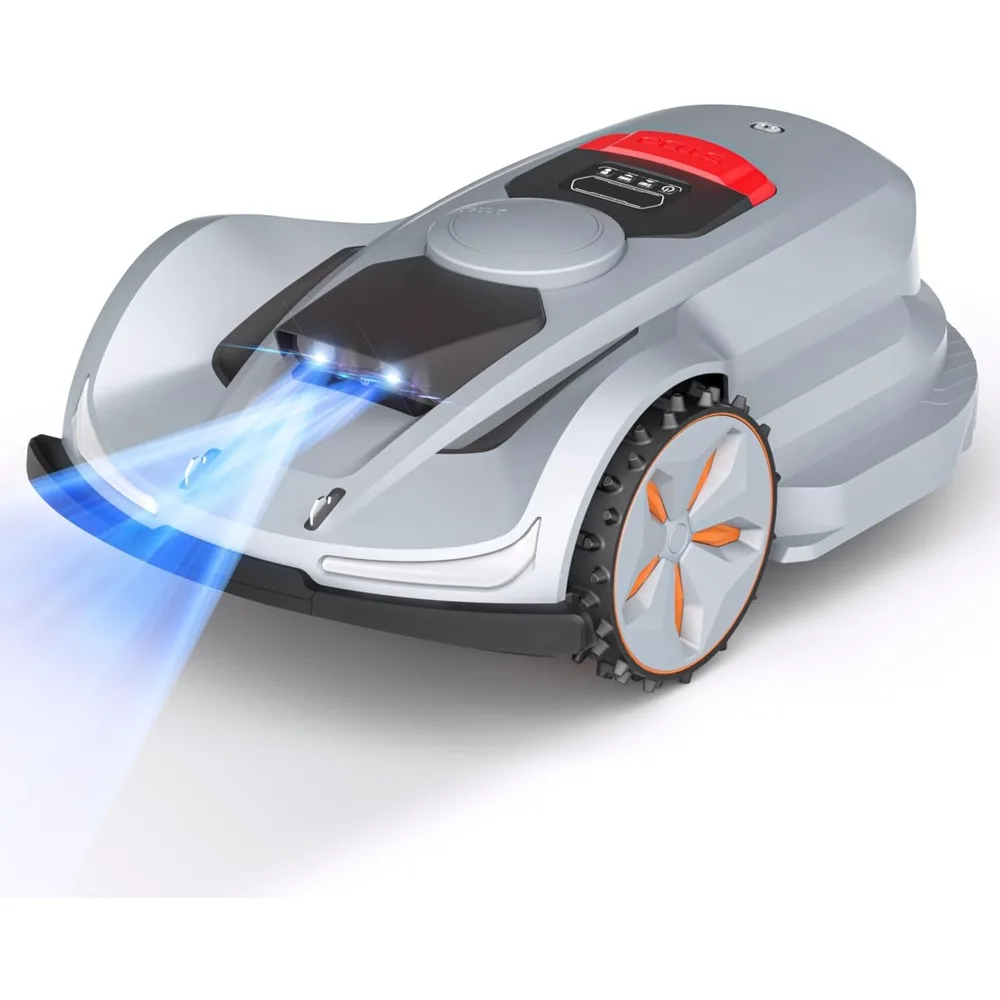 

Wireless Robot Lawn Mower 1.5 Acre/ 64,000 Sq. Ft, with Smart APP Control, Vision AI System & RTK