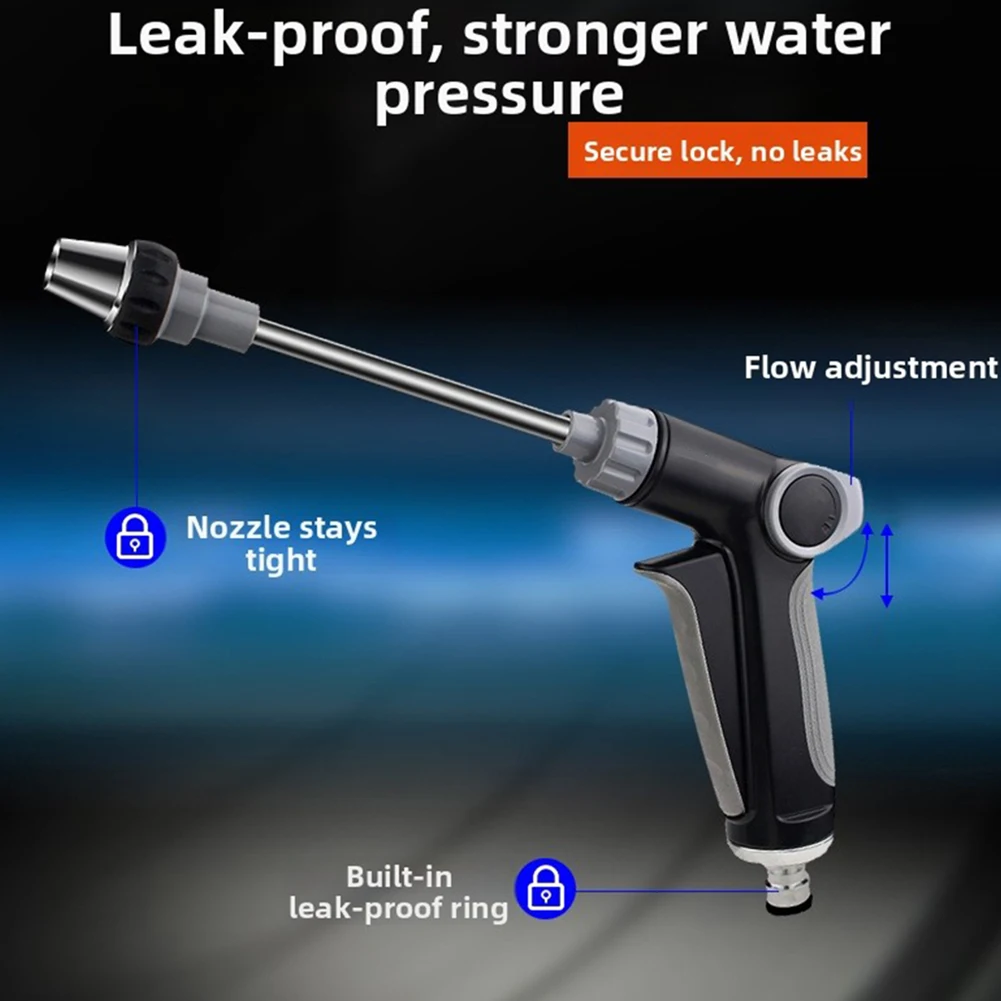 Portable Automobiles Cleaning Tool High Pressure Sprinkler Water Car Washers Garden Lawn Watering Hose Nozzle Foam Lance