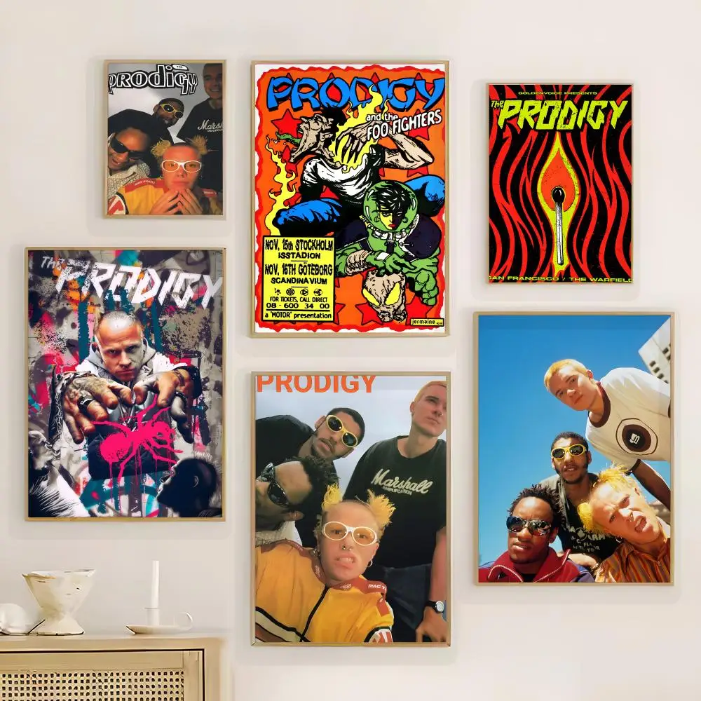 Affiche Music T-The P-Prodigy, idéale pour la décoration de la chambre à coucher, du salon, du bureau et de la salle d'étude.