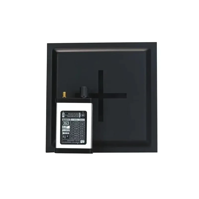 RUSHFPV 3.3GHz Video Receiver Ground Kit with 15.8DBi Directional Antenna for RC FPV Long Range