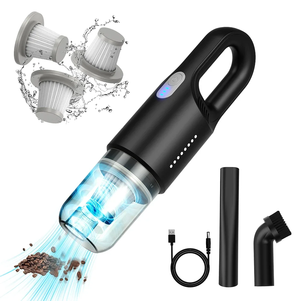 

A-031 Car Vacuum Cleaner Portable Wireless Vacuum Cleaner 8000PA Strong Suction Handheld Vacuum Cleaner Car